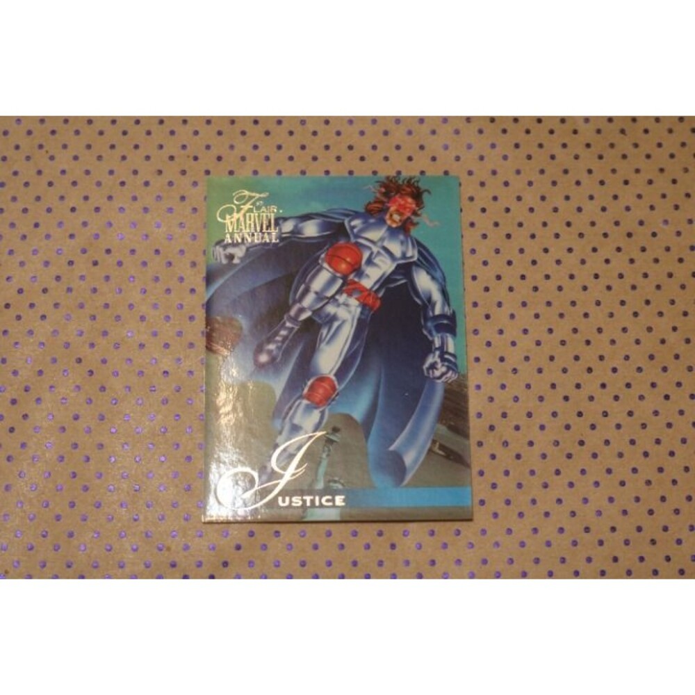 Justice #145 Marvel Card (1995)